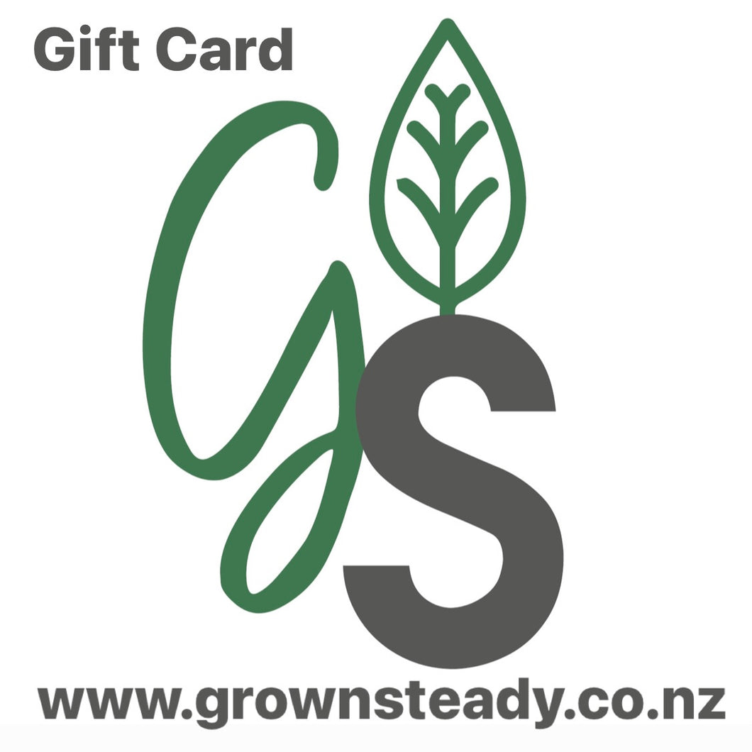Grow n' Steady Gift Card